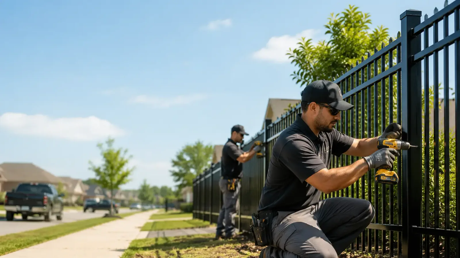 Metal Fence Installation in Valentine, TX